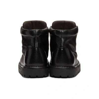 Shop Marsèll Marsell Black Gomme Pallottola Pedula Boots In N1 6766 Blk