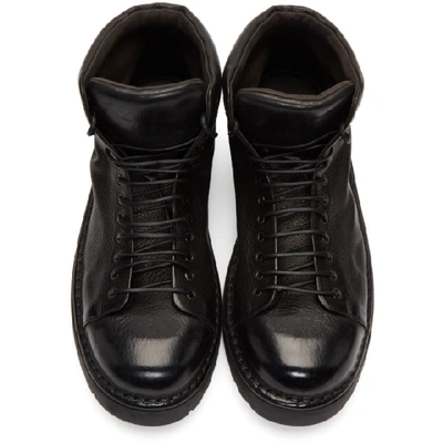 Shop Marsèll Marsell Black Gomme Pallottola Pedula Boots In N1 6766 Blk