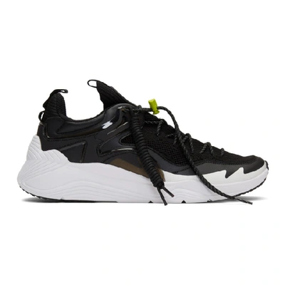 Shop Mcq By Alexander Mcqueen Mcq Alexander Mcqueen Black Gishiki 2.0 Sneakers