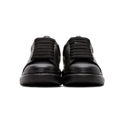 Shop Alexander Mcqueen Black Oversized Trainers