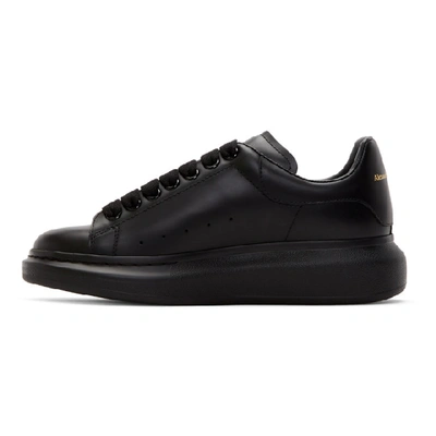 Shop Alexander Mcqueen Black Oversized Sneakers