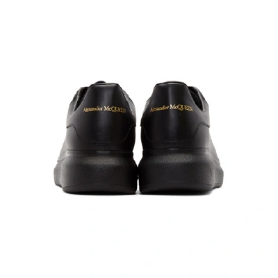 Shop Alexander Mcqueen Black Oversized Sneakers