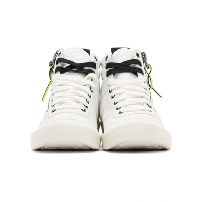 Shop Diesel White S-dvelows High-top Sneakers In T1015 White