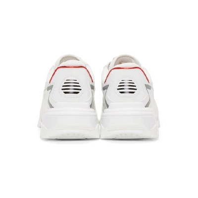 Shop Valentino White  Garavani Vlogo Climbers Sneakers