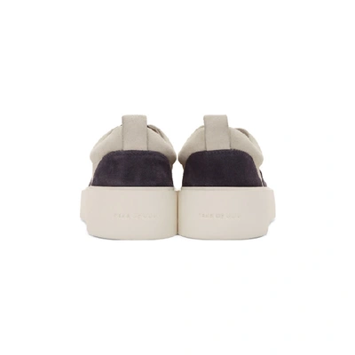 Fear Of God Men's 101 Colorblock Suede Low-top Sneakers In 960 Char/gr