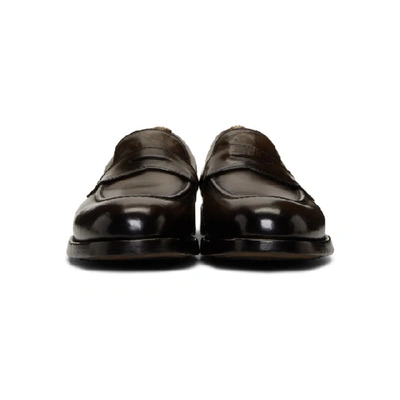 Shop Officine Creative Grey Ivy 004 Loafers