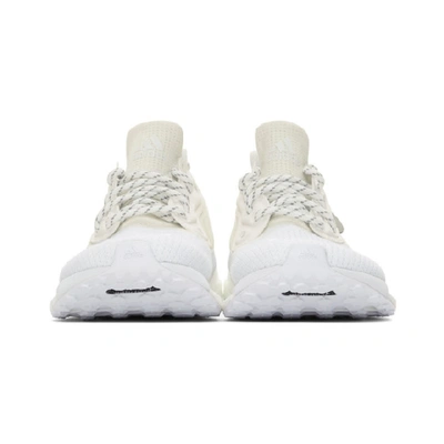 Shop Adidas Originals By Pharrell Williams Adidas Originals X Pharrell Williams White Solar Hu Prd Sneakers In Cloud White