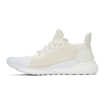 Shop Adidas Originals By Pharrell Williams Adidas Originals X Pharrell Williams White Solar Hu Prd Sneakers In Cloud White