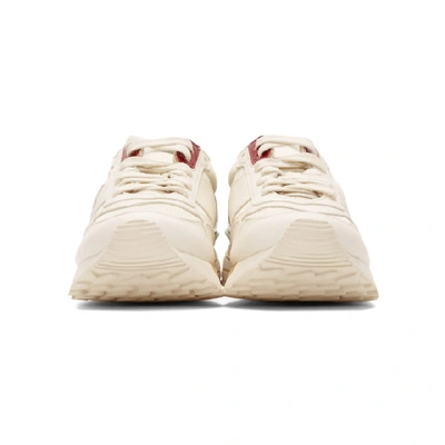 Shop Visvim Off-white Roland Jogger Sneakers