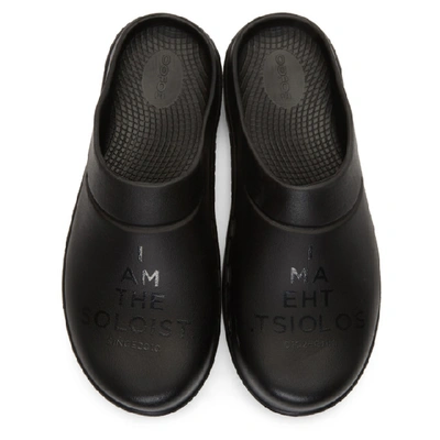 Shop Takahiromiyashita The Soloist Takahiromiyashita Thesoloist. Black Oofos Edition Oocloog Slip-on Loafers