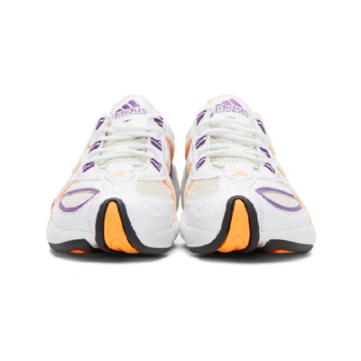 Shop Adidas Originals White And Orange Fyw S-97 Sneakers In Cryswhtforg