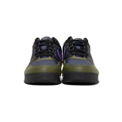 Shop Nike Green And Navy Air Wildwood Acg Sneakers