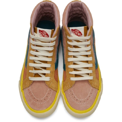 Shop Vans Pink Reissue Vi Sk8-hi Sneakers In Pink Multi