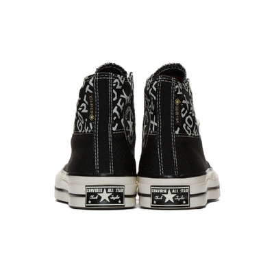 Shop Converse Black Gore-tex Chuck 70 Hi Sneakers
