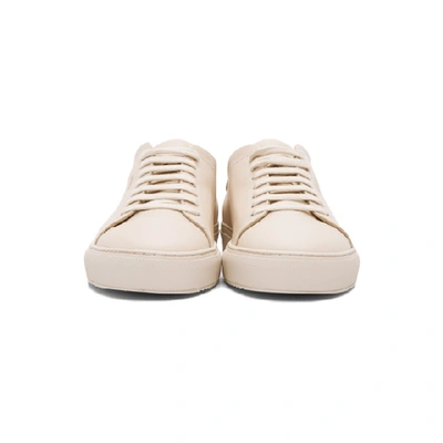 Shop Axel Arigato Biege Clean 90 Trainers In Creme