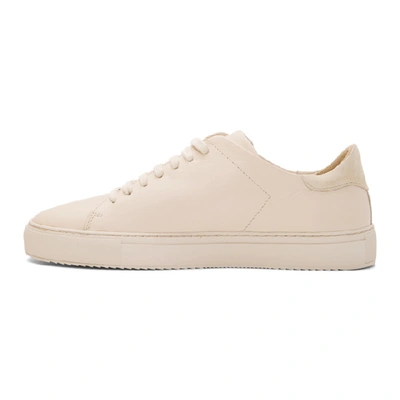 Shop Axel Arigato Biege Clean 90 Trainers In Creme