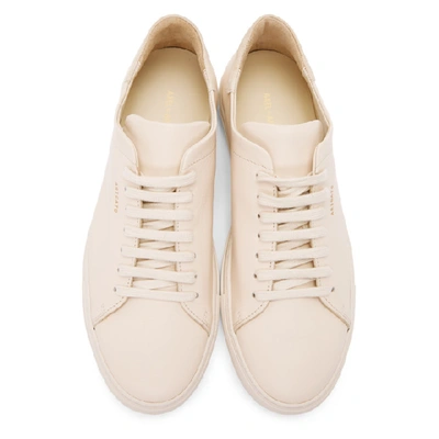 Shop Axel Arigato Biege Clean 90 Sneakers In Creme