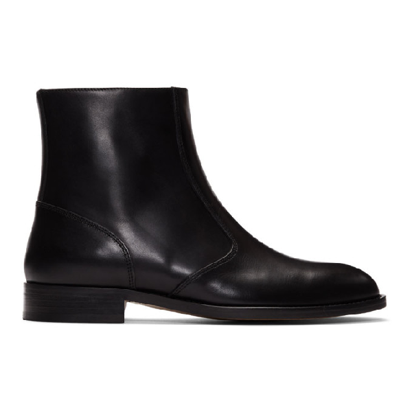 paul smith black chelsea boots