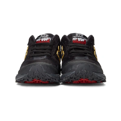 Shop New Balance Black Made In Uk Urban Peak Mtl 575 Sneakers In Blk/blu