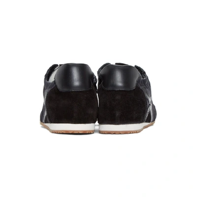 Shop Loewe Black Ballet Sneakers In 1100black