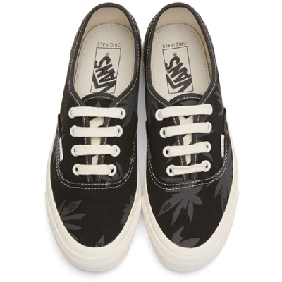 Shop Vans Black Og Authentic Lx Sneakers In Blck Raven