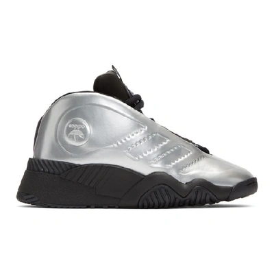 Adidas Originals By Alexander Wang X Alexander Wang Futureshell Sneakers In  Silver,black | ModeSens