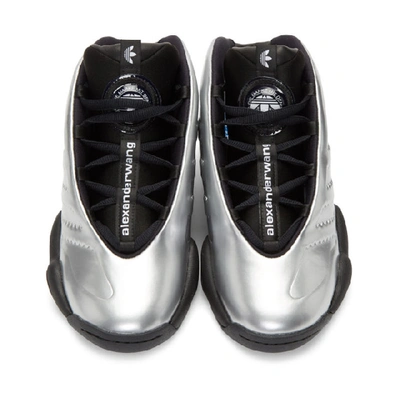Shop Adidas Originals By Alexander Wang Silver Aw Futureshell Sneakers