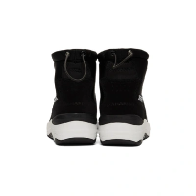 Shop Suicoke Black Maharishi Edition Maho Sneakers