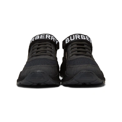 BURBERRY 黑色 RONNIE ZIG 运动鞋