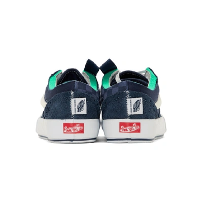 Shop Vans Blue Regrind Old Skool Cap Lx Sneakers In Dress Blue