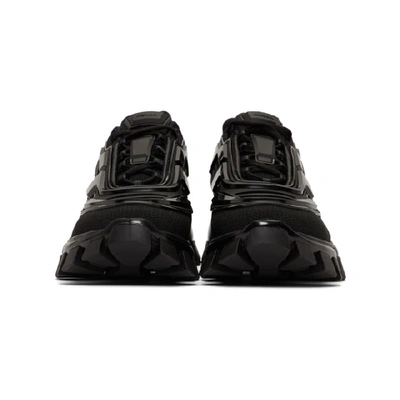 Shop Prada Black Cloudbust Thunder Trainers