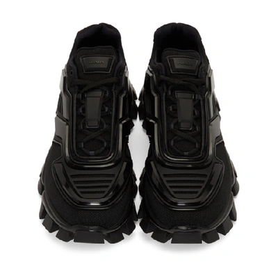 Shop Prada Black Cloudbust Thunder Sneakers