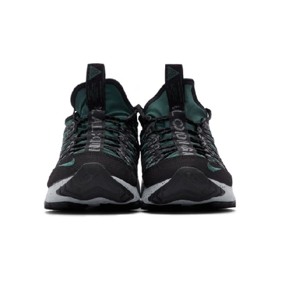 Shop Nike Black Acg React Terra Gode Sneakers In 300deepjung