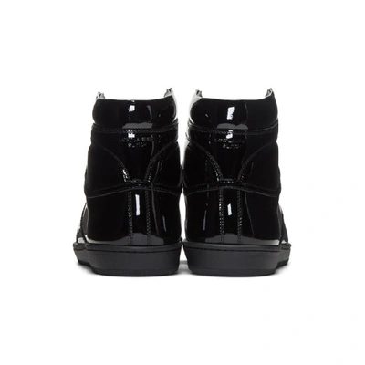 Saint Laurent Sl/10h Signature Court Classic High Top Trainer In Black