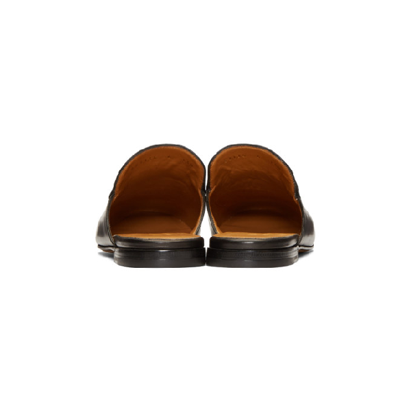 gucci princetown leather backless loafers