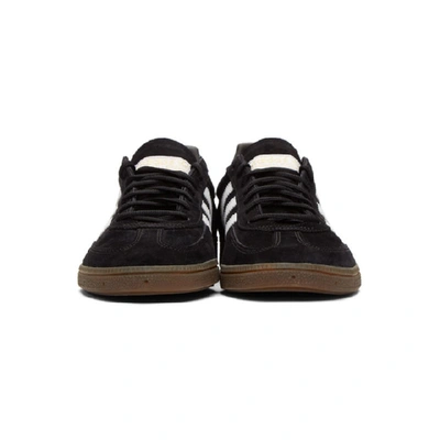Shop Adidas Originals Black Handball Spezial Sneakers In Blkwhtgum