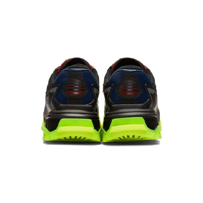 Shop Valentino Black  Garavani Climber Sneakers In K8m Nero Ne