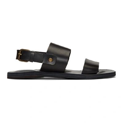 Shop Officine Creative Black Tanhos Sandals In Tosc Nero