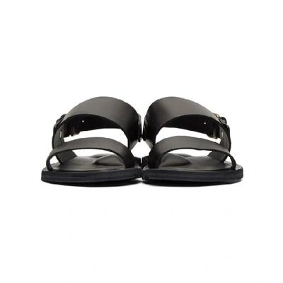 Shop Officine Creative Black Tanhos Sandals In Tosc Nero