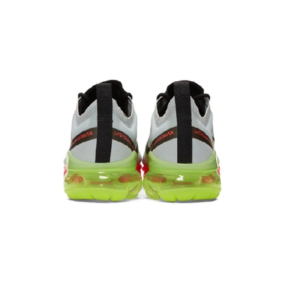Shop Nike Grey & Orange Air Vapormax 2019 Sneakers In 007purpltvl