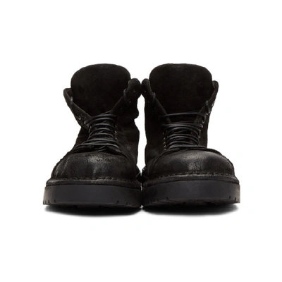 Shop Marsèll Marsell Black Gomme Pallottola Pedula Boots In 6966 Black