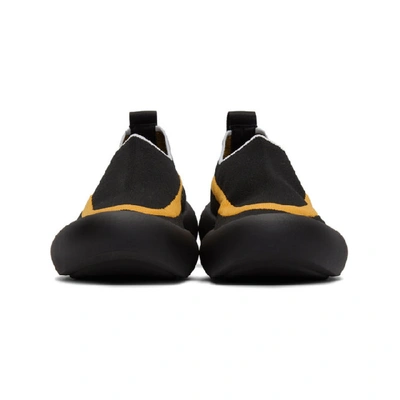 Shop Marni Black Banana Sneakers In Zi639 Black