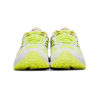 Shop Nike Yellow & Red Air Ghost Racer Sneakers