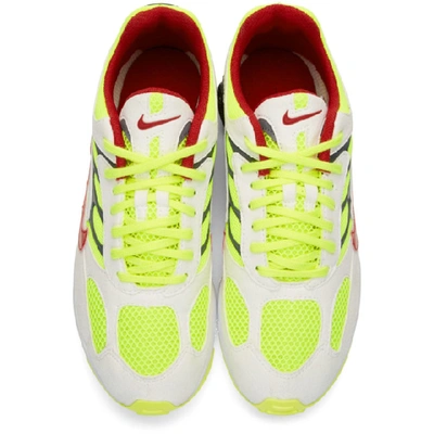 Shop Nike Yellow & Red Air Ghost Racer Sneakers
