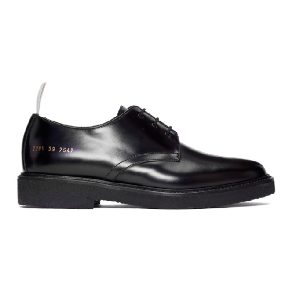 common projects cadet leather derby shoes