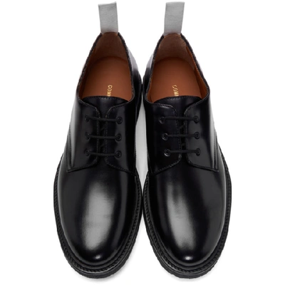 Shop Common Projects Black Cadet Derbys In 7547 Black