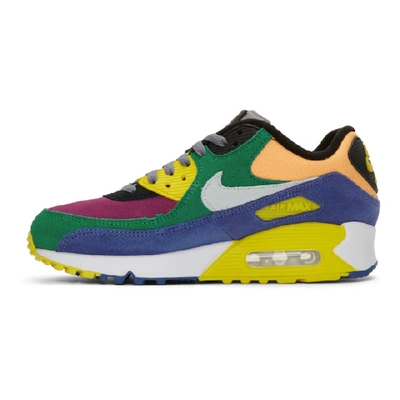 Shop Nike Multicolor Air Max 90 Qs Viotech Sneakers In 300 Lucid