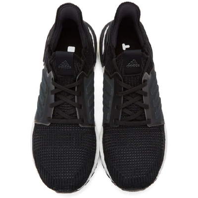 Shop Adidas Originals Black Ultraboost 19 Sneakers In Coreblkwhit