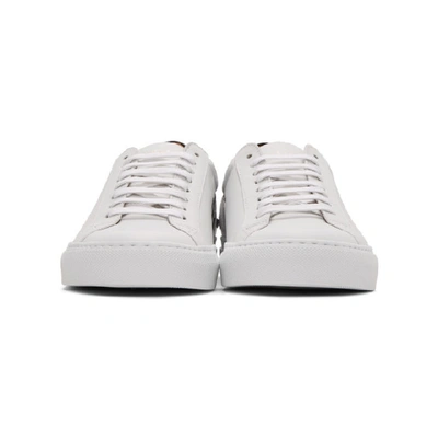 Shop Gianvito Rossi White & Black Reverse Urban Knots Sneakers In 116-wht/blk