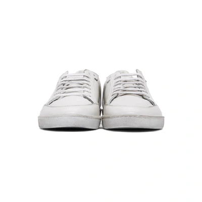 SAINT LAURENT 白色 SL/10 运动鞋